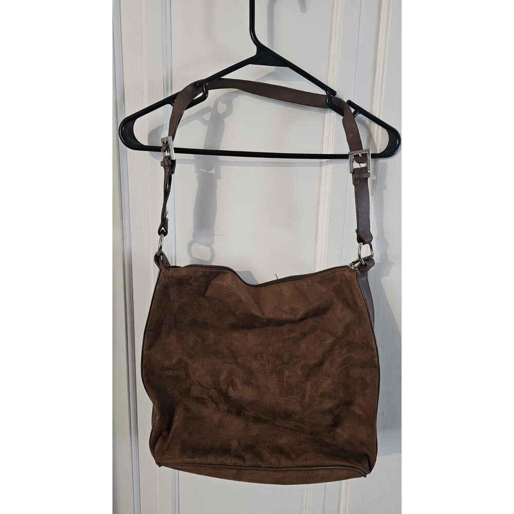 Sonoma Brand Brown Faux Leather Conseal and Carry Shoulder Bag Purse Handbag